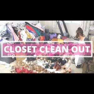 ⭐️⭐️⭐️⭐️Cleaning the closet!⭐️⭐️⭐️